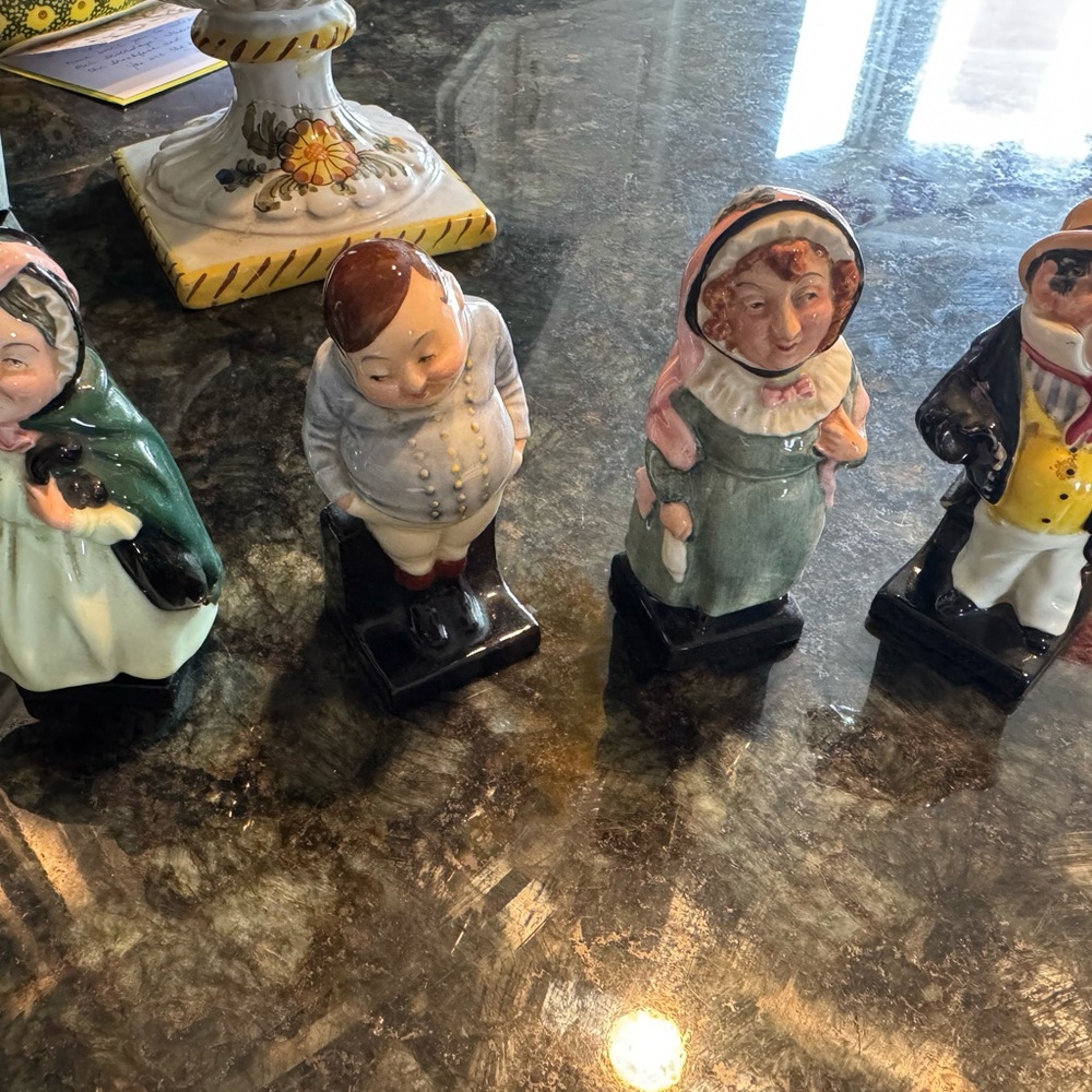 Vintage Ceramic Figurines Set